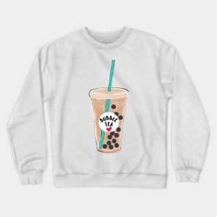 Bubble tea booba Crewneck Sweatshirt